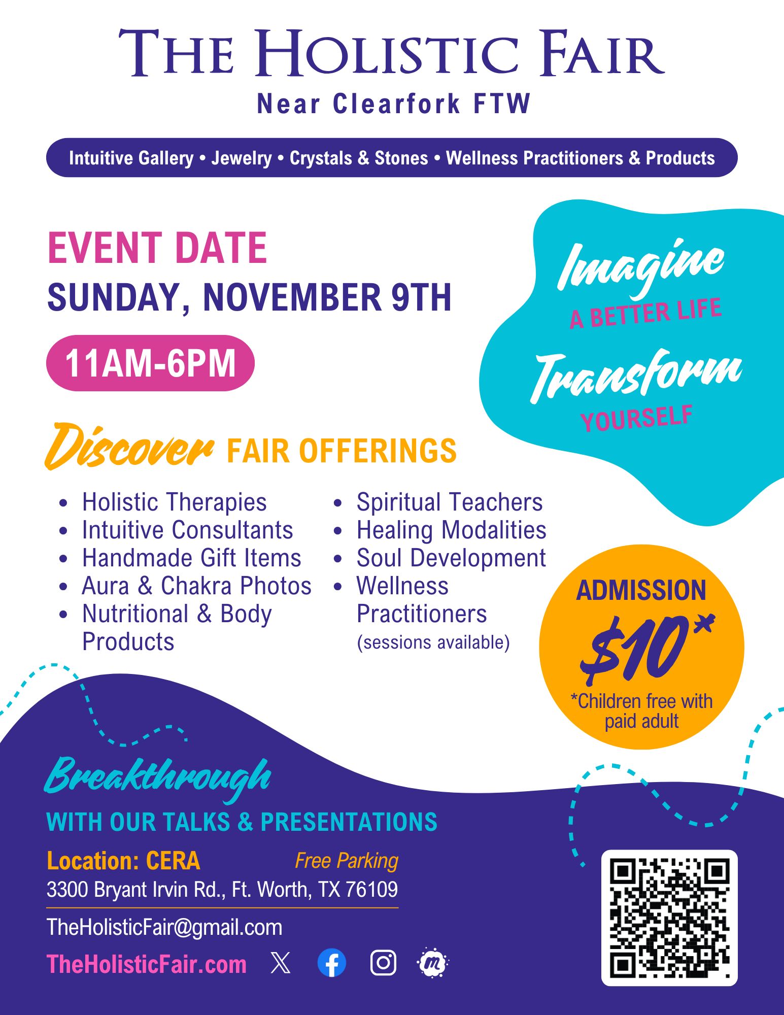 2025 Generic Holistic Fair Flyer-Clearfork-Nov